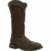 Rocky Original Ride FLX Comp Toe Waterproof Snake Boot, BROWN CAMO, W, Size 10 RKW0347